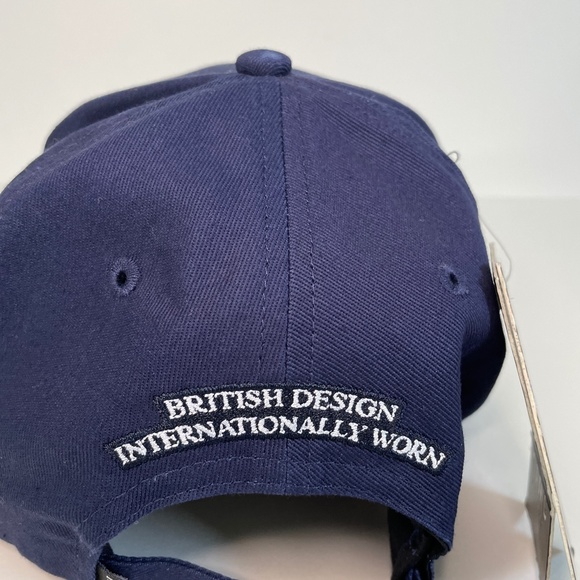 NEW King Hat Blue High Point Strapback Great Britain Union Jack Men - Picture 7 of 10